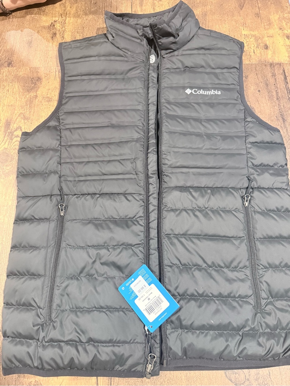 Columbia Black Quilted Men's Vest